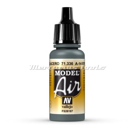 A-14 Steel Grey 71336 Vallejo Airbrush verf Model Air acryl 17ml