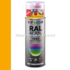 Acryl lak RAL1003 Signaalgeel hoogglans in 400ml spuitbus -Duplicolor