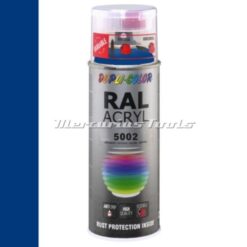 Acryl lak RAL5002 Ultramarijnblauw hoogglans in 400ml spuitbus -Duplicolor