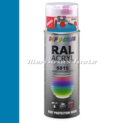 Acryl lak RAL5015 Hemelsblauw hoogglans in 400ml spuitbus -Duplicolor
