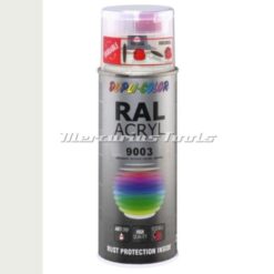 Acryl lak RAL9003 Signaalwit hoogglans in 400ml spuitbus -Duplicolor