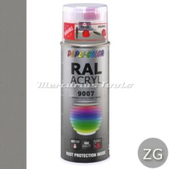 Acryl lak RAL9007 Grijs Aluminium zijdeglans in 400ml spuitbus -DupliColor