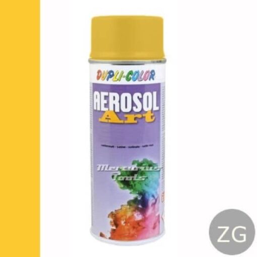 Aerosol Art lak RAL 1018 Zinkgeel zijdeglans 400ml -Duplicolor