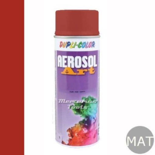 Aerosol Art lak RAL 3000 Vuurrood mat 400ml -Duplicolor