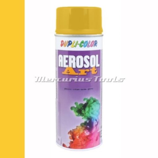 Aerosolart lak RAL1018 Zink geel hoogglans 400ml -DupliColor