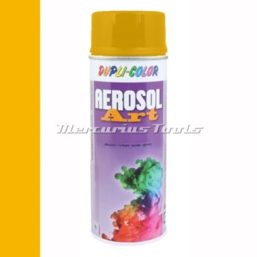 Aerosolart lak RAL1023 Verkeersgeel hoogglans 400ml -DupliColor