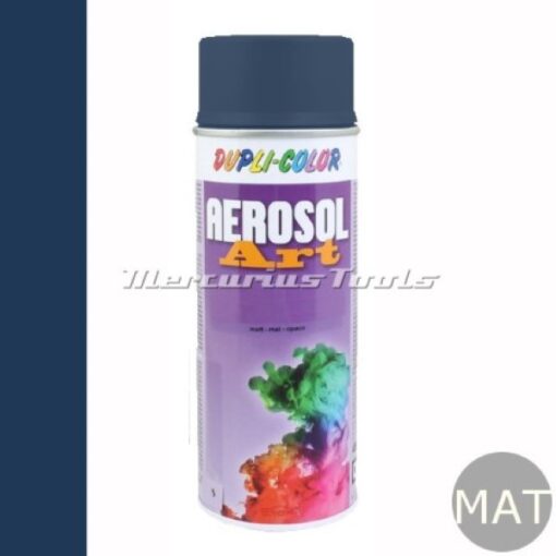 Aerosolart lak RAL5003 Saffier blauw mat 400ml -DupliColor