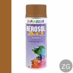 RAL8001 Oker Bruin zijdeglans Aerosolart Motip DupliColor spuitbusverf 400ml