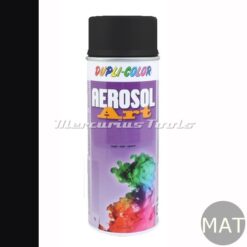 Aerosolart lak RAL9005 diep zwart mat –Dupli Color 733161