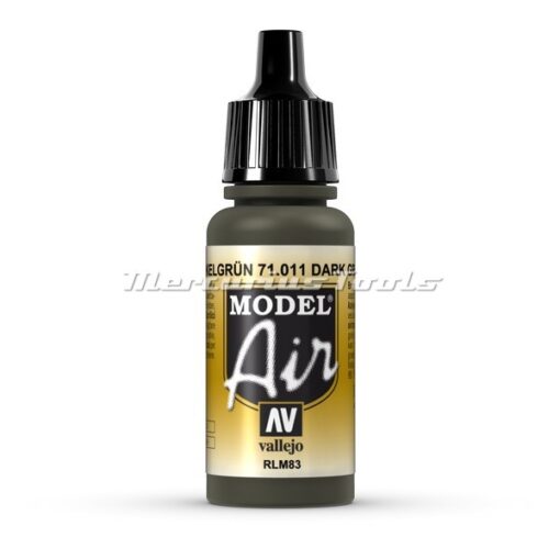 Airbrush verf Dark Green Rlm83 71011 acryl 17ml -Vallejo Model Air