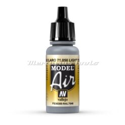 Light Grey 71050 Vallejo Airbrush verf Model Air acryl 17ml