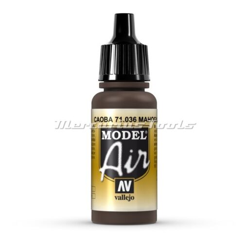 Airbrush verf Mahagony 71036 acryl 17ml -Vallejo Model Air