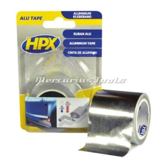 Aluminium tape hittebestending en luchtdicht 50mm x 5m -HPX