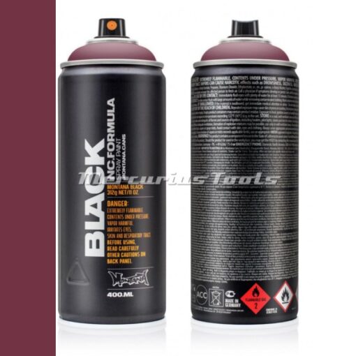 Amethyst BLK4290 lak in spuitbus 400ml -Montana Black