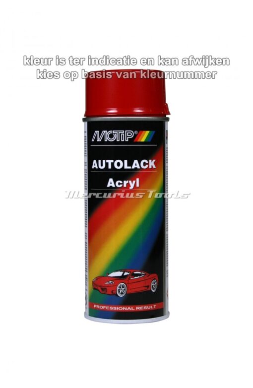 Autolak 1K Kompakt rood 400ml -Motip 41030