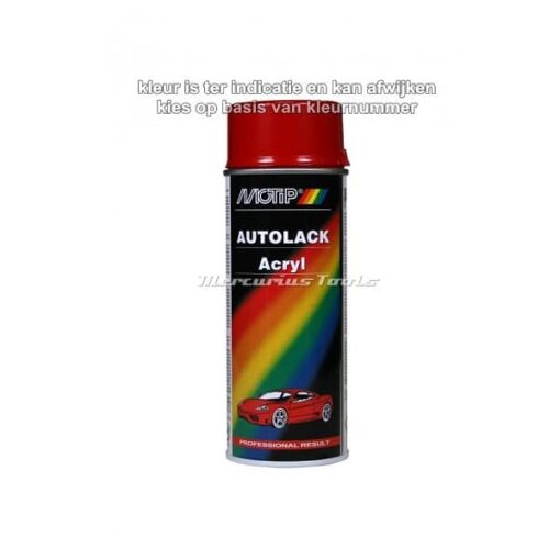 Autolak 1K Kompakt rood 400ml -Motip 41080