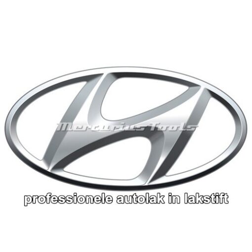 Autolak Hyundai 1k in lakstift gemengd Mercurius Tools