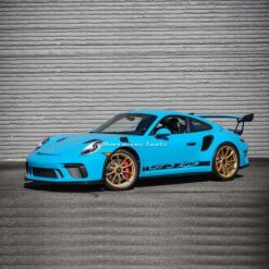 Autolak Porsche RS Miami blue M5C spuitbus
