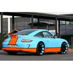 Autolak Porsche 1K Gulf Blue Blau gemengd in spuitbus -MTALPOR328