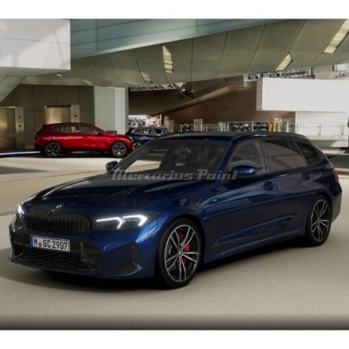 BMW Avus Blue Metallic 276 autolak spuitbus op kleur gemengd