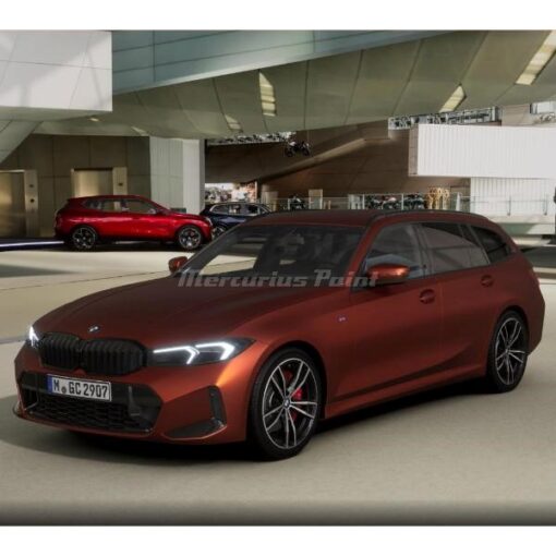 BMW Frozen Orange Metallic P7Z autolak spuitbus op kleur gemengd