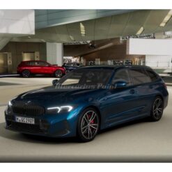 BMW Sonic Speed Blue Metallic C1A autolak spuitbus op kleur gemengd