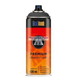 Black Grey Middle Belton premium Molotow 400ml spuitbus