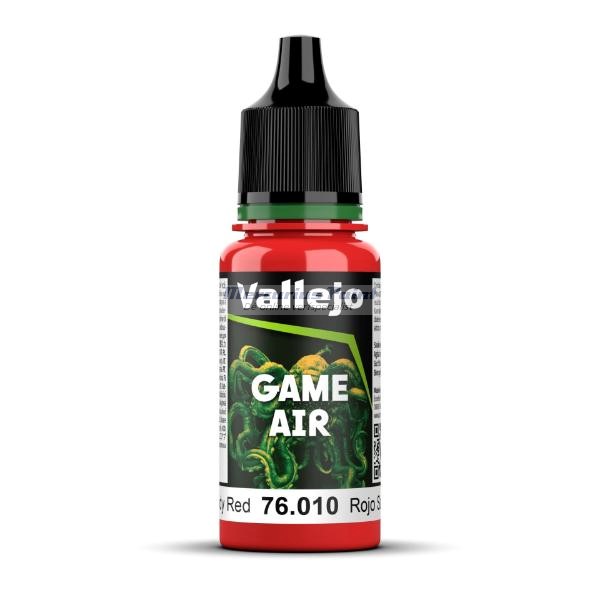 Bloody Red 76010 Vallejo Game Air modelbouwverf 18ml