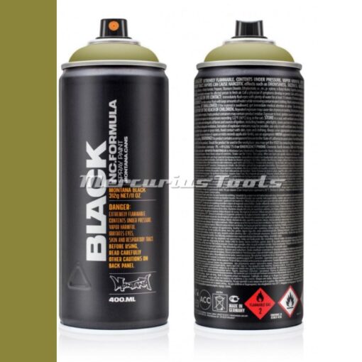 Boa BLK6625 lak in spuitbus 400ml -Montana Black