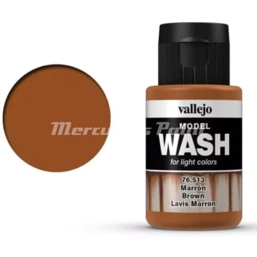 Brown 76513 Model Wash bruin 35ml Vallejo modelbouwverf