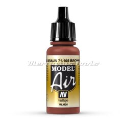 Brown Rlm 26 71105 Vallejo Airbrush verf Model Air acryl 17ml