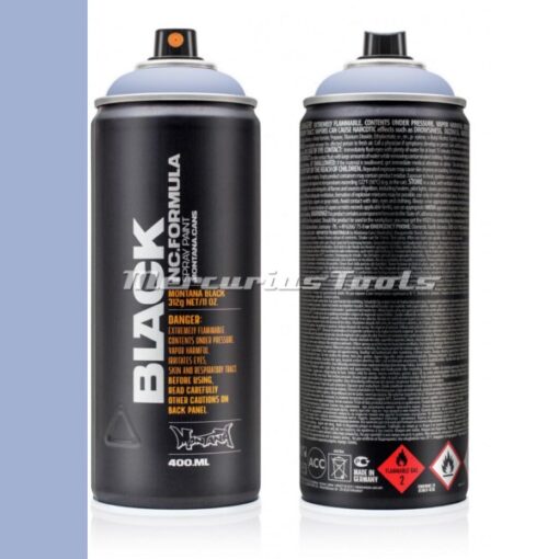 Brunhilde BLK4320 lak in spuitbus 400ml -Montana Black