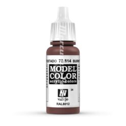 Burnt Cad.Red 70814 Model Color acryl Vallejo verf 17ml