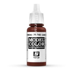 Camouflage Middle Brown 70740 Model Color Acryl verf Vallejo 17ml