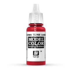 Carmine Red 70908 Model Color acryl Vallejo verf 17ml