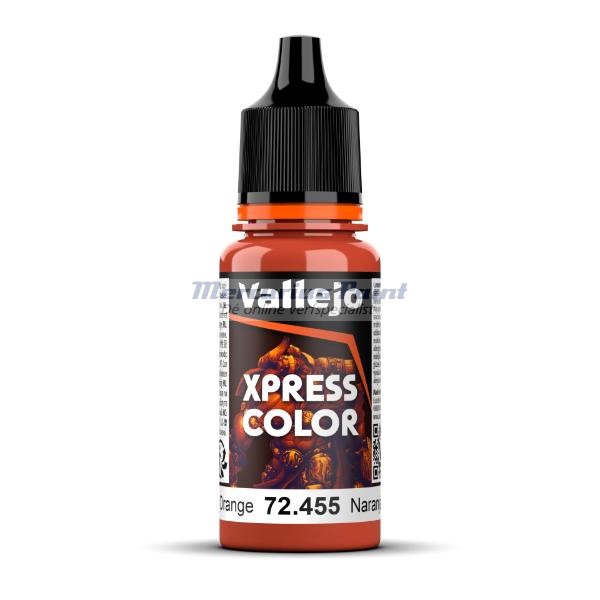 Chameleon Orange 72455 Vallejo Xpress Color modelbouwverf 18ml