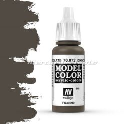 Chocolate Brown 70872 Model Color acryl Vallejo Airbrush verf 17ml