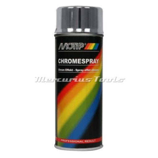Chroomspray in spuitbus 400ml -Motip Chrome 04060