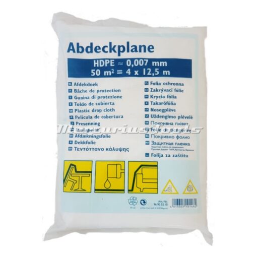 Color expert afdekfolie HDPE 0,007MM 4 X 12.5M