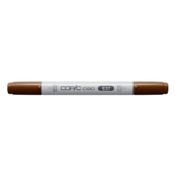 Copic Ciao E37 Sepia marker met inkt op alcohol basis met 2 tips