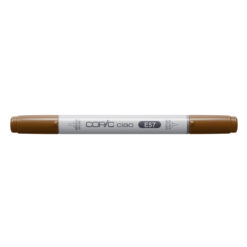 Copic Ciao E57 Light Walnut marker met inkt op alcohol basis met 2 tips