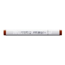 Copic Classic E19 Redwood marker met inkt op alcohol basis met 2 tips