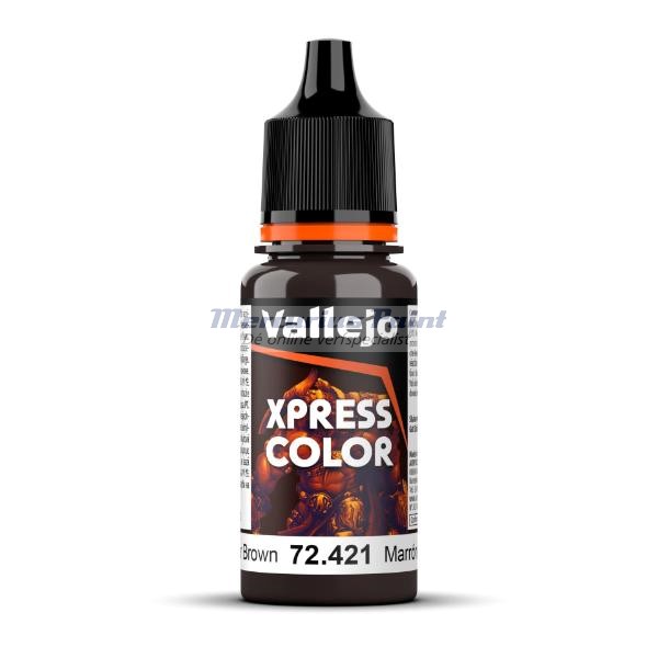Copper Brown 72421 Vallejo Xpress Color modelbouwverf 18ml