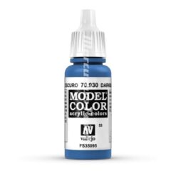 Dark Blue 70930 Model Color acryl Vallejo verf 17ml