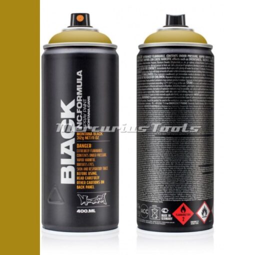 Delhi BLK1130 lak in spuitbus 400ml -Montana Black