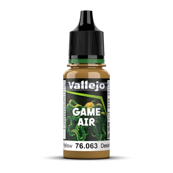 Desert Yellow 76063 Vallejo Game Air modelbouwverf 18ml