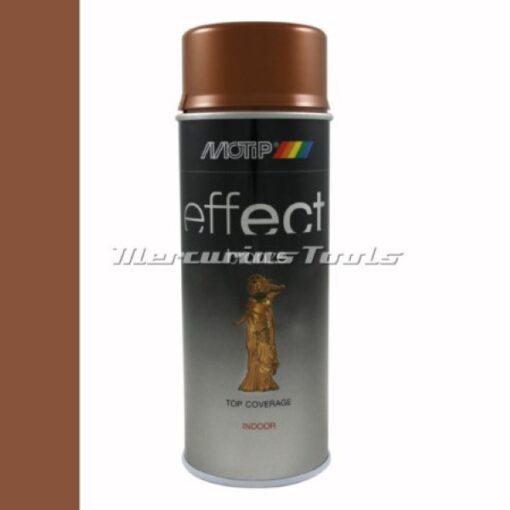 Antiek goud metallic antique gold doe het zelf lak 400ml spuitbus -Motip Deco Effect