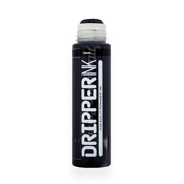 Dope Dripper 18mm Black inkt marker zwart