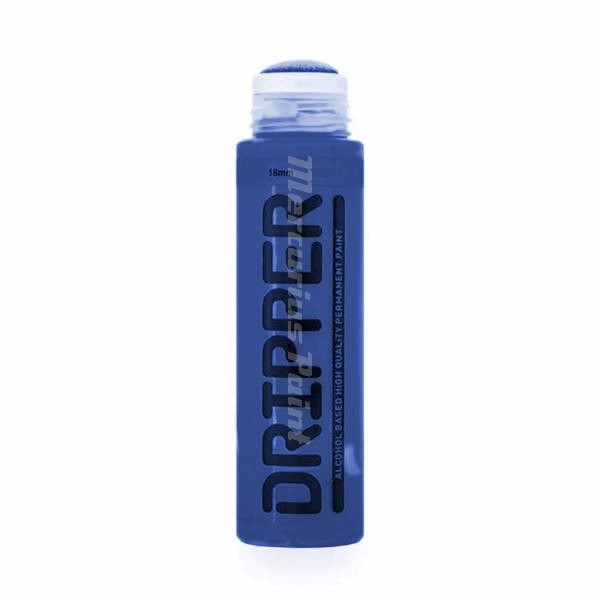 Dope Dripper 18mm Dark Blue paint marker donkerblauw op alcohol basis