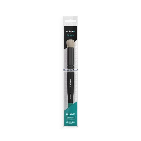Drybrush penseel XL natuurlijk haar Vallejo B07004